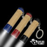 Llavero-Linterna LED cuerpo Bamboo