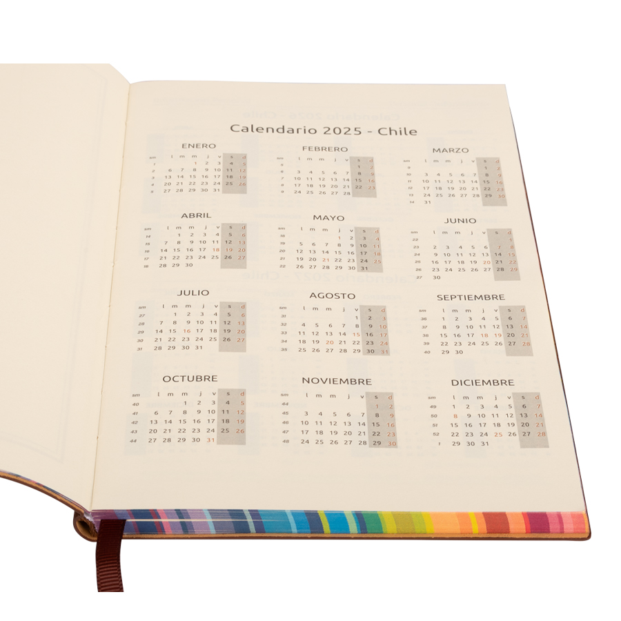 Agenda - Memo - Calendario "THOMSON" de Eco-Cuero - Imagen 6