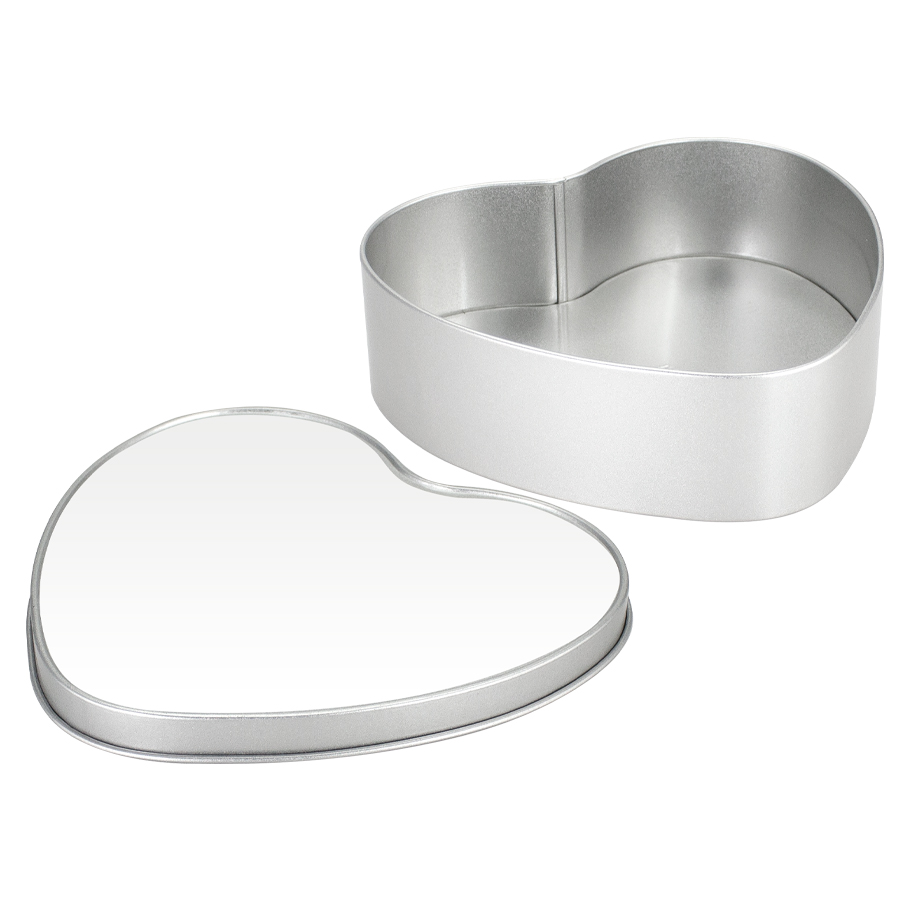 Caja Metálica Corazón Sublimación - Imagen 4