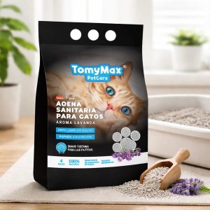 Arena sanitaria para gatos