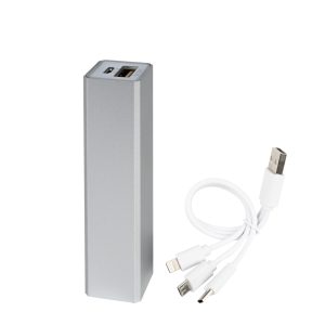 Cargador Power Bank metálico 2200mAh