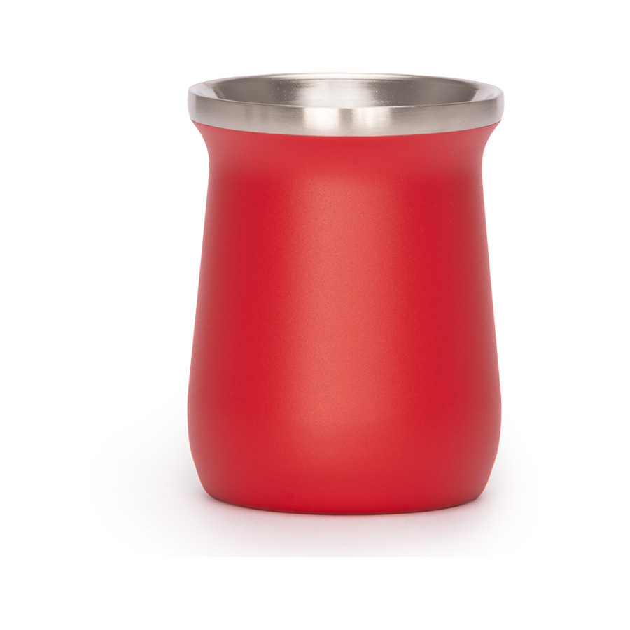 Vaso Térmico metálico "MATE" 300ml. con Bombilla - Imagen 7