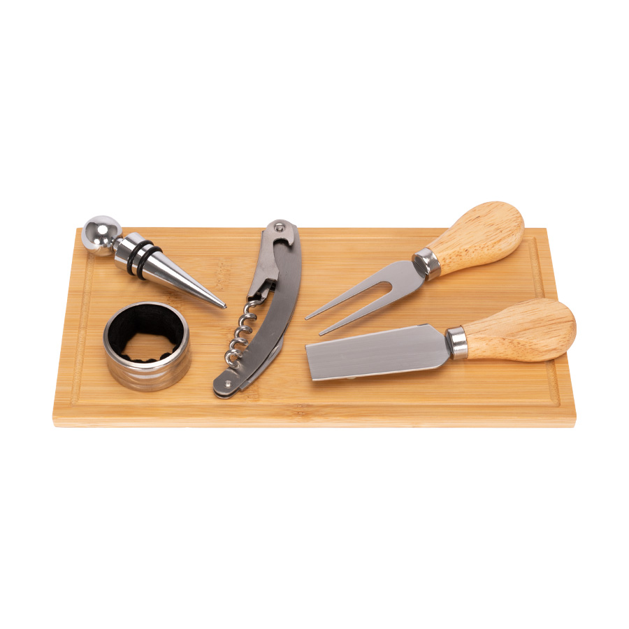 Set Wine & Cheese "FUTRONO" de Bamboo - Imagen 8