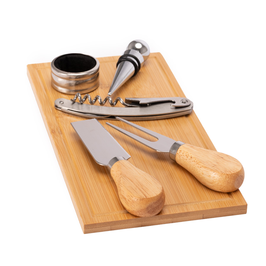 Set Wine & Cheese "FUTRONO" de Bamboo - Imagen 7