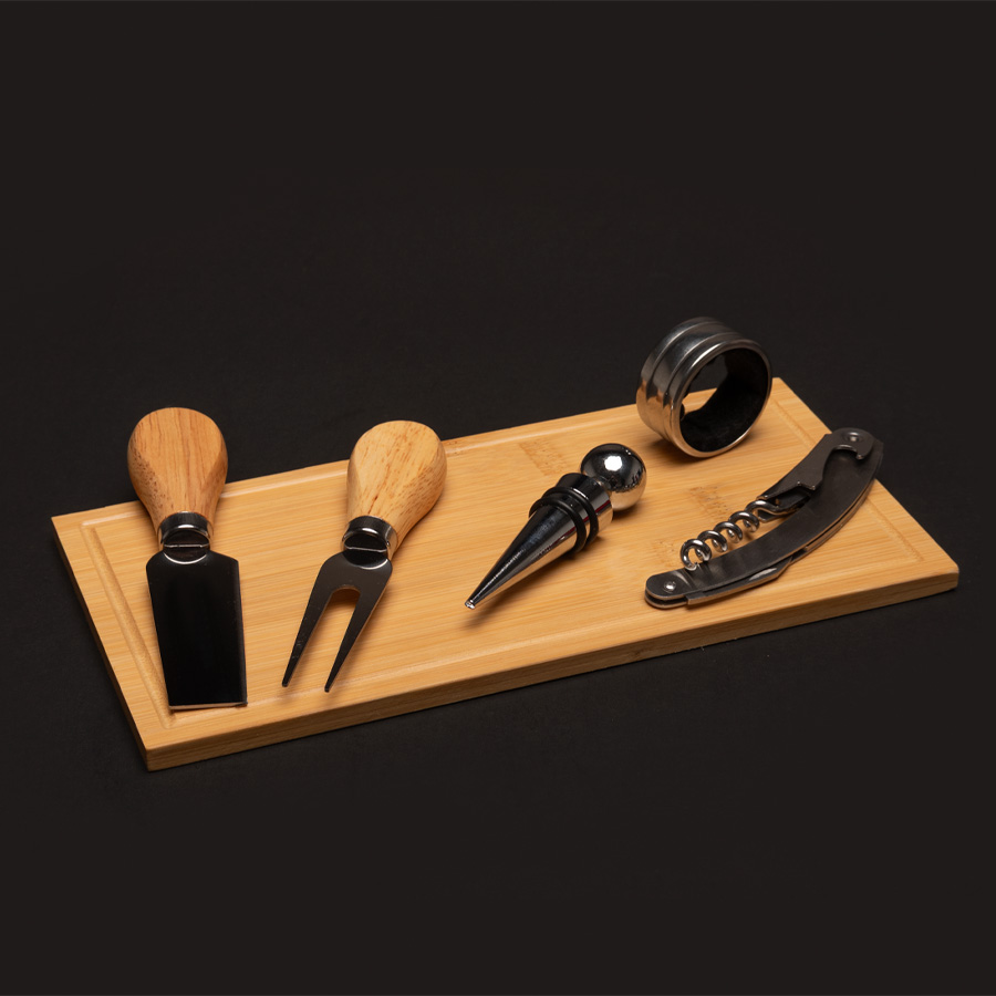 Set Wine & Cheese "FUTRONO" de Bamboo - Imagen 11