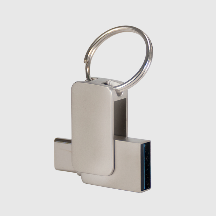USB 3.0 Mini-Pendrive "Giro" de Acero inoxidable 16GB - Imagen 4