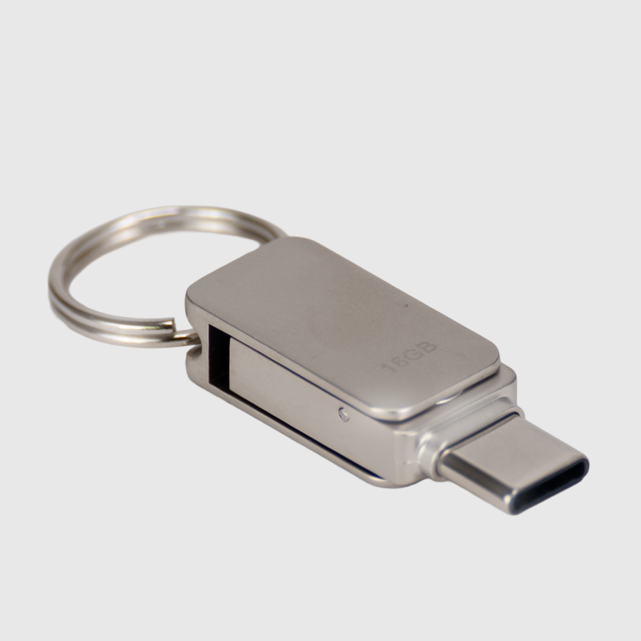 USB 3.0 Mini-Pendrive "Giro" de Acero inoxidable 16GB - Imagen 9