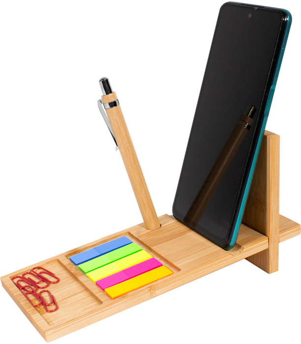 ORGANIZADOR DE ESCRITORIO DE BAMBÚ "NAGANO DESK" - Imagen 2