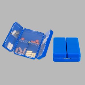 Pastillero plástico semanal "CARE"