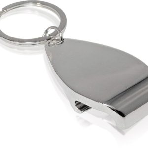 LLAVERO METÁLICO CON ABREBOTELLAS