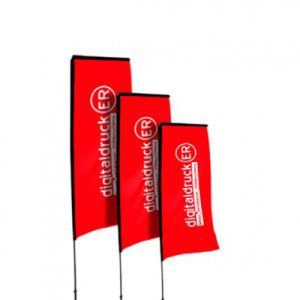 BANDERA PUBLICITARIA CON MASTIL RECTO 220*70 CMS
