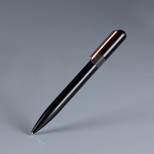 Bolígrafo "BARRICK" con clip encobrizado.