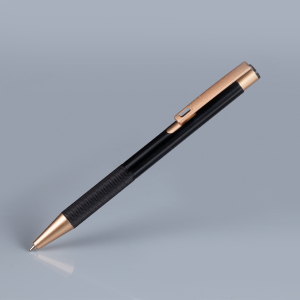 Bolígrafo de aluminio negro "STRONG"