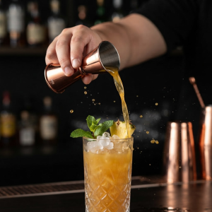 Mixer dosificador de tragos "Jigger" doble