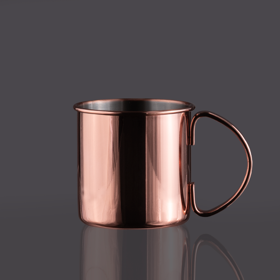 Tazón metálico Encobrizado "COPPER" 1/2 L - Imagen 2