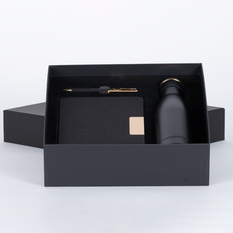 Set de Regalo "EPIC" negro con detalles encobrizados. - Imagen 2