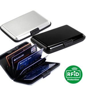Porta-Tarjetas Anti-Clonación RFID
